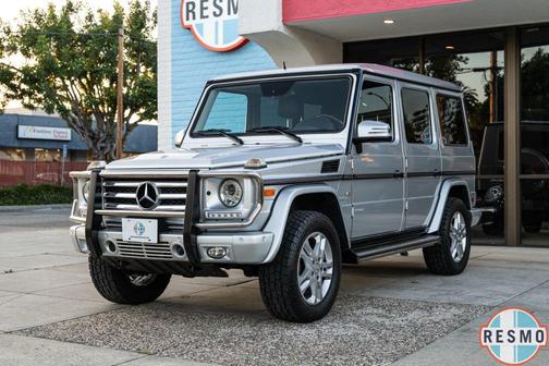 Silver 2015 Mercedes-Benz G-Class 4MATIC
