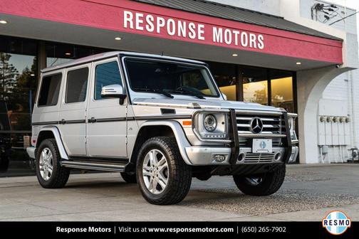 Silver 2015 Mercedes-Benz G-Class 4MATIC
