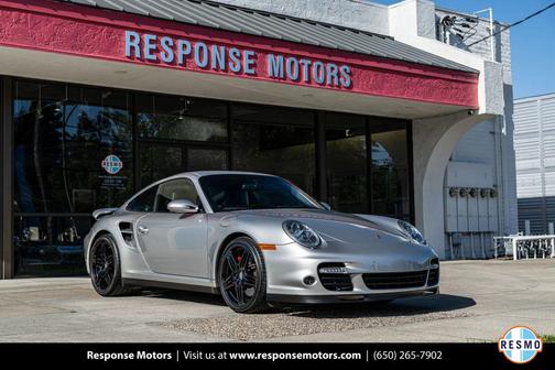 Arctic Silver Metallic 2007 Porsche 911 Turbo