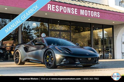 Green 2026 Lotus Emira V6 SE Racing Line