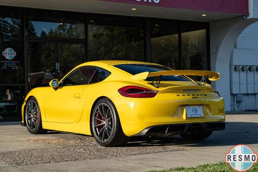 Racing Yellow 2016 Porsche Cayman GT4