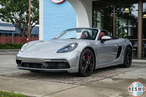 GT Silver Metallic 2019 Porsche 718 Boxster GTS