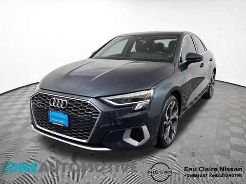 Manhattan Gray Metallic 2022 Audi A3 Premium Plus