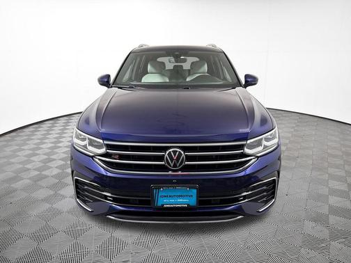 Atlantic Blue Metallic 2022 Volkswagen Tiguan 2.0T SEL R-Line 4MOTION