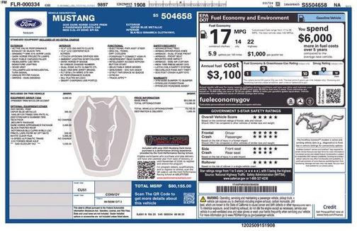 2025 Ford Mustang Dark Horse Fastback