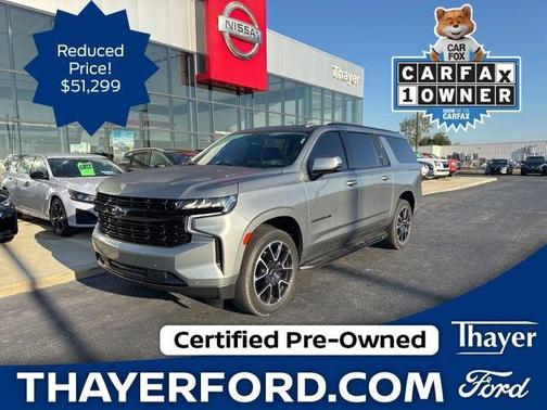 Sterling Gray Metallic 2023 Chevrolet Suburban RST