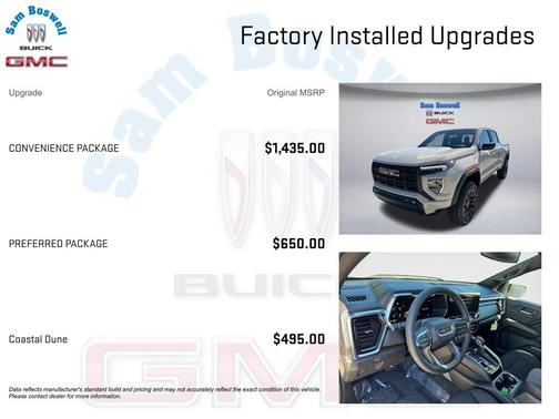 2026 GMC Canyon Elevation