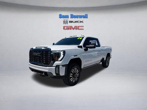 White Frost Tricoat 2024 GMC Sierra 2500 Denali Ultimate