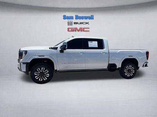 White Frost Tricoat 2024 GMC Sierra 2500 Denali Ultimate
