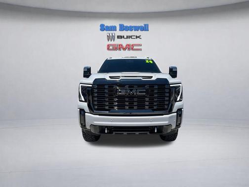 White Frost Tricoat 2024 GMC Sierra 2500 Denali Ultimate