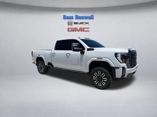 White Frost Tricoat 2024 GMC Sierra 2500 Denali Ultimate