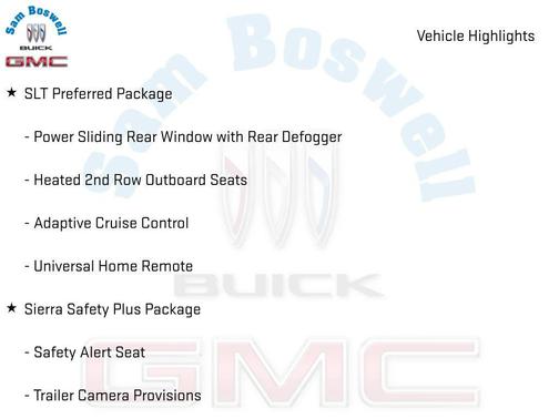 2026 GMC Sierra 1500 SLT