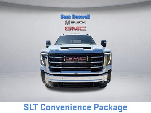 Glacier White Tricoat 2026 GMC Sierra 2500 SLT