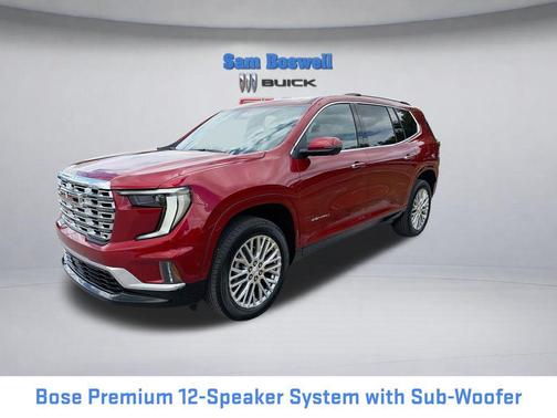 Volcanic Red Tintcoat 2026 GMC Acadia Denali