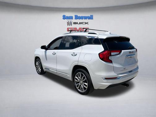 White Frost Tricoat 2023 GMC Terrain Denali