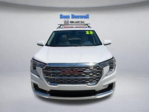 White Frost Tricoat 2023 GMC Terrain Denali