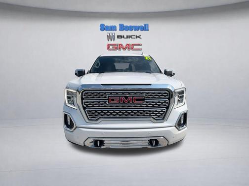 White Frost Tricoat 2021 GMC Sierra 1500 Denali