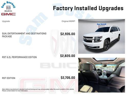 Summit White 2019 Chevrolet Tahoe Premier