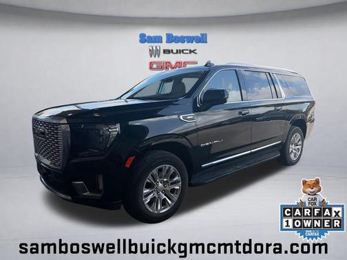 Onyx Black 2024 GMC Yukon XL Denali