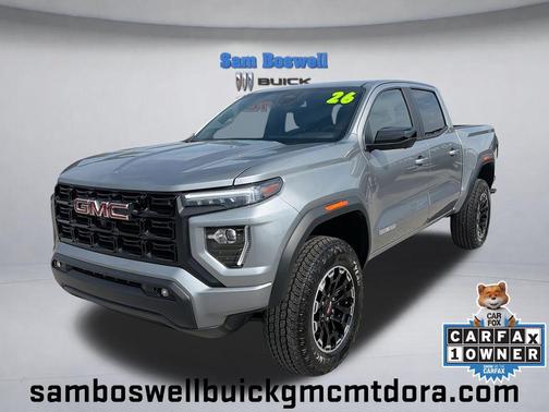 Sterling Metallic 2026 GMC Canyon Elevation