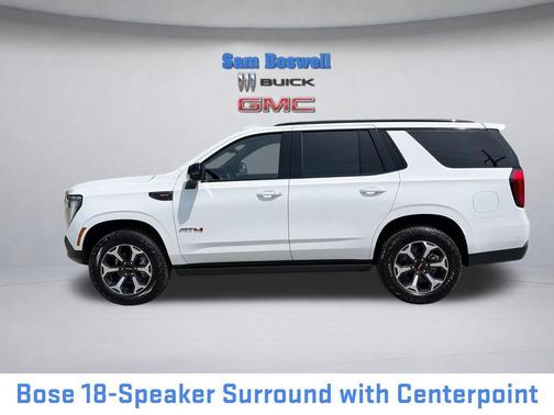 Summit White 2026 GMC Yukon 4WD AT4 Ultimate
