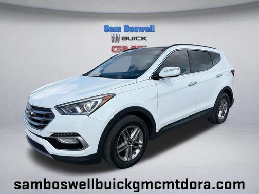 Frost White Pearl 2017 Hyundai Santa Fe Sport 2.4L