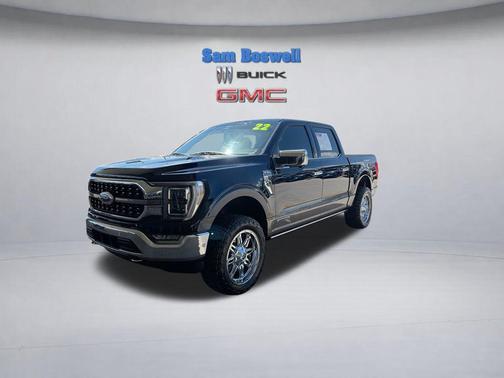 Antimatter Blue Metallic 2022 Ford F-150 King Ranch