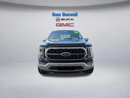 Antimatter Blue Metallic 2022 Ford F-150 King Ranch
