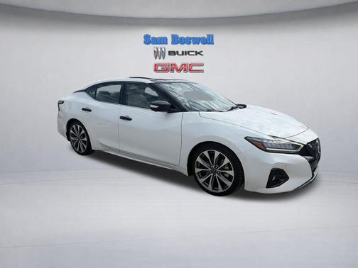 Pearl White Tricoat 2023 Nissan Maxima 3.5 Platinum