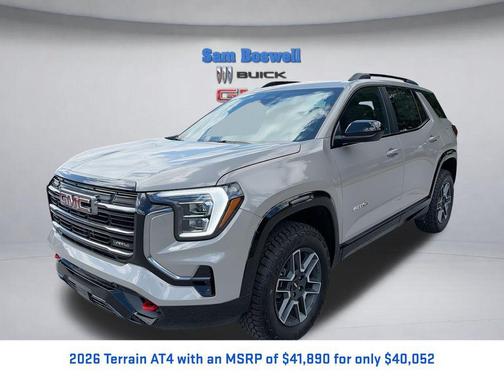 Riverstone Metallic 2026 GMC Terrain AWD AT4
