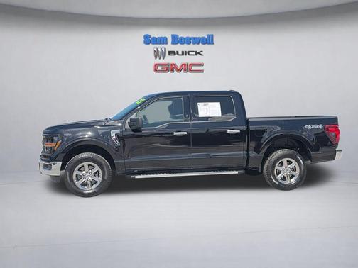 AGATE BLACK METALLIC 2025 Ford F-150 XLT