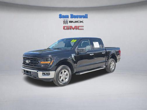 AGATE BLACK METALLIC 2025 Ford F-150 XLT