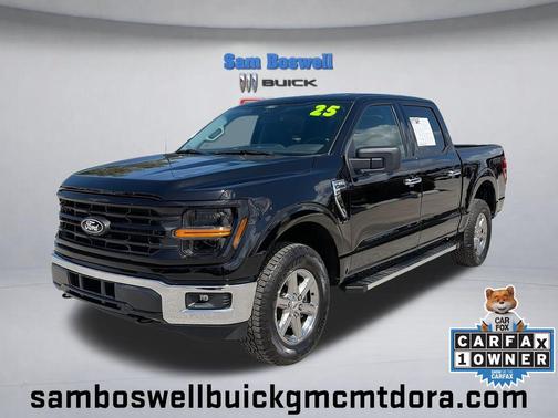 AGATE BLACK METALLIC 2025 Ford F-150 XLT
