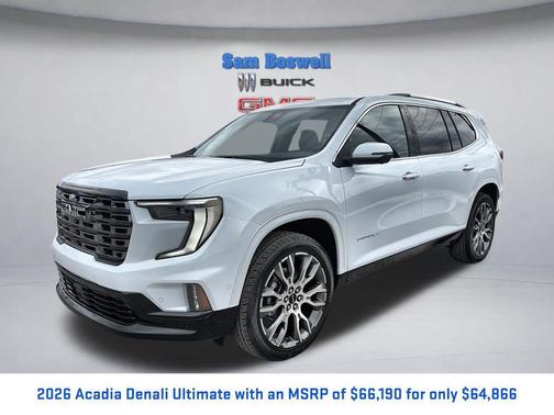 2026 GMC Acadia Denali