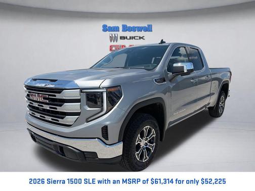 Sterling Metallic 2026 GMC Sierra 1500 SLE