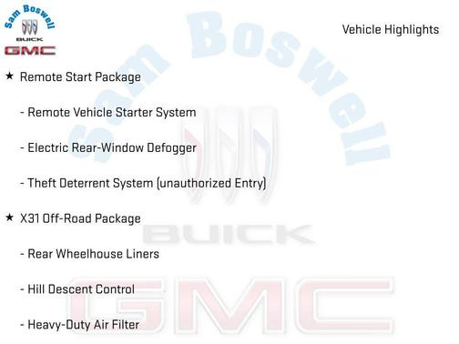 2026 GMC Sierra 1500 SLE