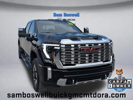 Onyx Black 2025 GMC Sierra 2500 Denali