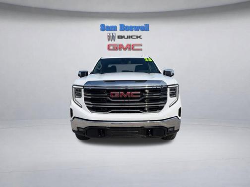 Summit White 2025 GMC Sierra 1500 SLT