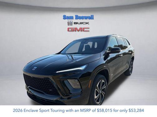 ebony twilight metallic 2026 Buick Enclave Sport Touring