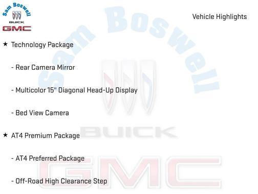 Onyx Black 2026 GMC Sierra 1500 AT4