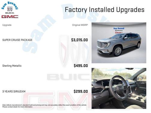 2026 GMC Acadia Denali