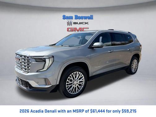 2026 GMC Acadia Denali