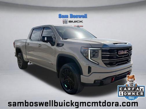 Desert Sand Metallic 2023 GMC Sierra 1500 AT4