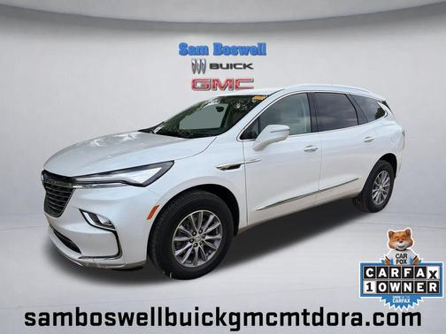White Frost Tricoat 2023 Buick Enclave Premium FWD