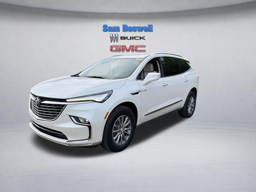 White Frost Tricoat 2023 Buick Enclave Premium FWD