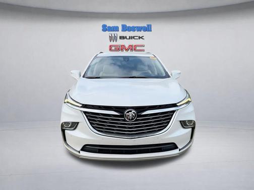 White Frost Tricoat 2023 Buick Enclave Premium FWD
