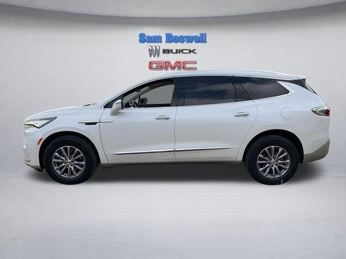 White Frost Tricoat 2023 Buick Enclave Premium FWD