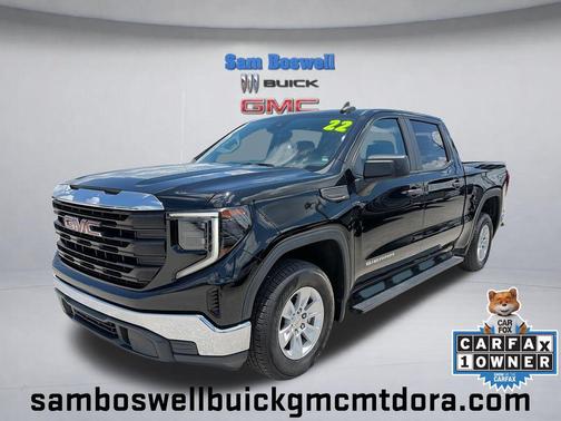 Onyx Black 2022 GMC Sierra 1500 Pro