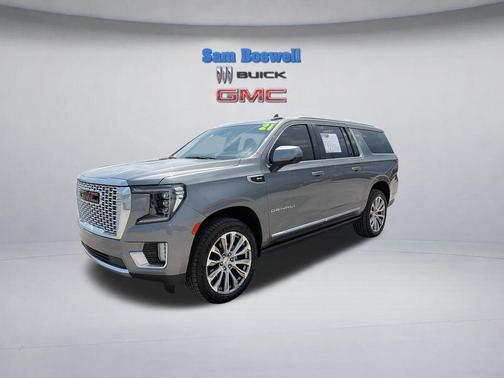 Satin Steel Metallic 2021 GMC Yukon XL Denali