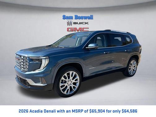 2026 GMC Acadia Denali